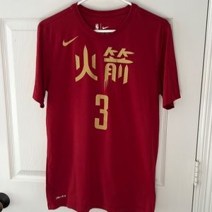 Vintage Nike Houston Rockets Chinese New Year Chris Paul t-shirt
